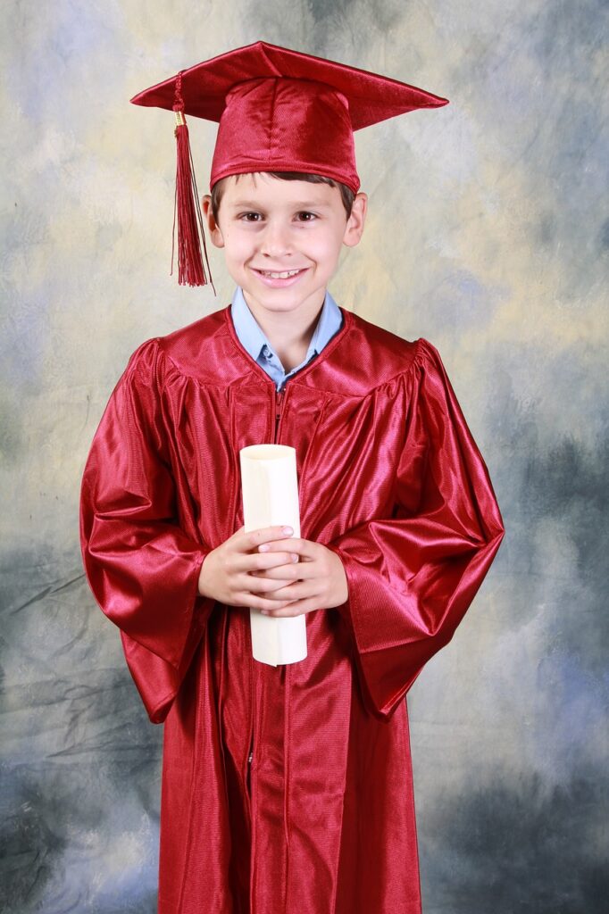 image representing a child with an iep receive a high school diploma